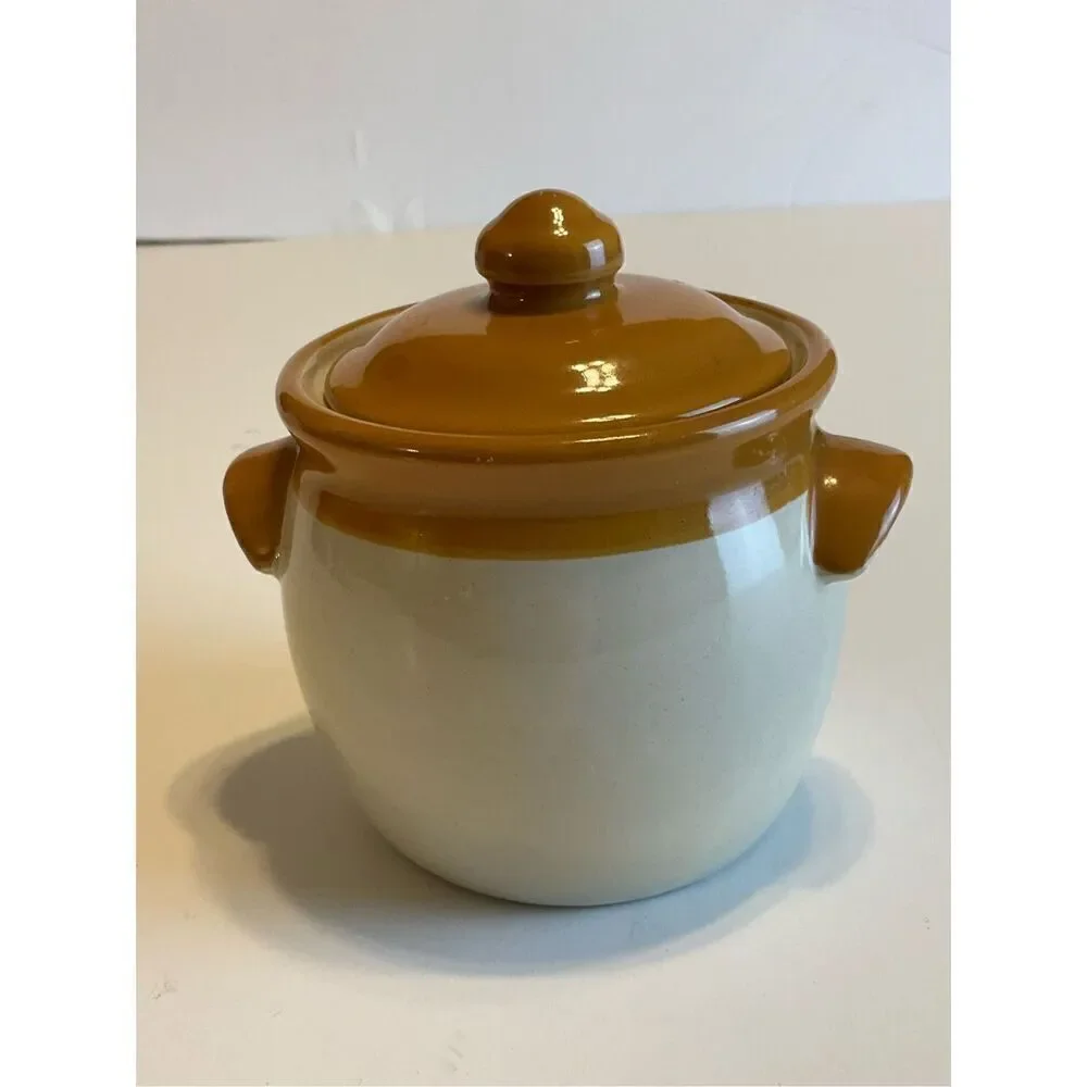 Vintage Holly Hobbie “Country Living” Stoneware Jar.